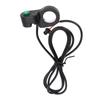 Bike Horn Switch Touch Type ABS Material Black Easy Replaceable Bike Accessories for Electric Bike