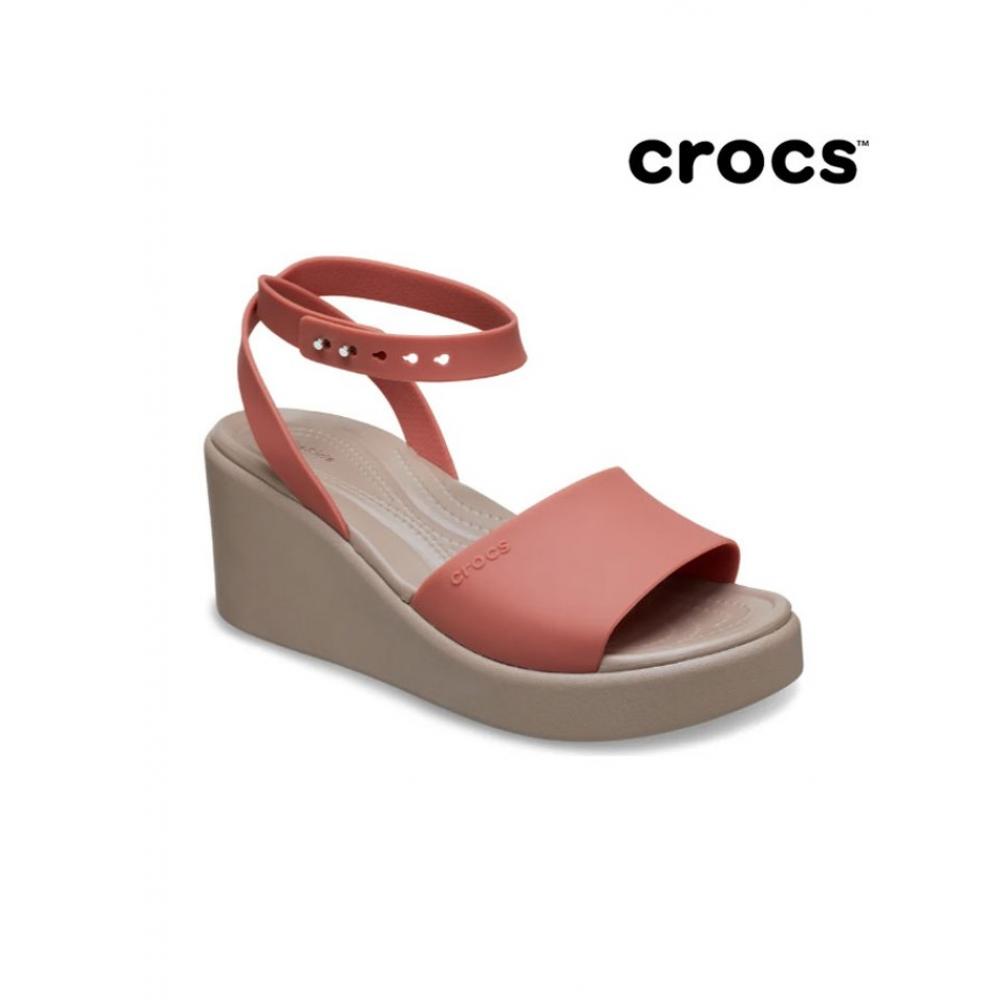 Crocs Женские босоножки Brooklyn Ankle Strap Wedge Spice 209406 2dt