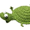 Набор для вязания крючком ящерицы-подставки, Ручная работа, Вязаные животные-подставки, Декоративные коврики для кружек и чашек для взрослых, Для начинающих