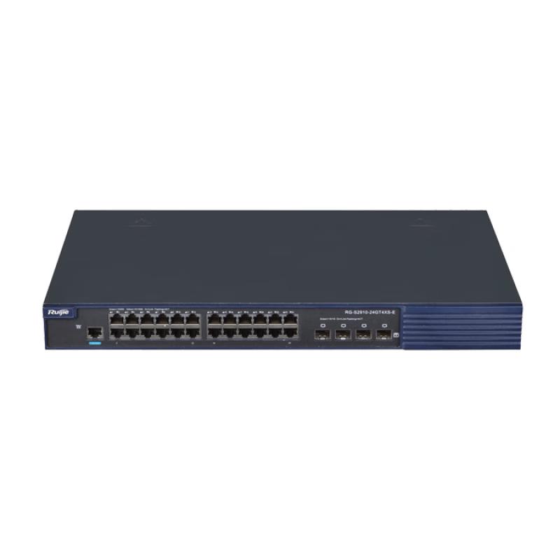 Ruijie 24-Port Gigabit Managed Access Switch RG-S2910-24GT4XS-E