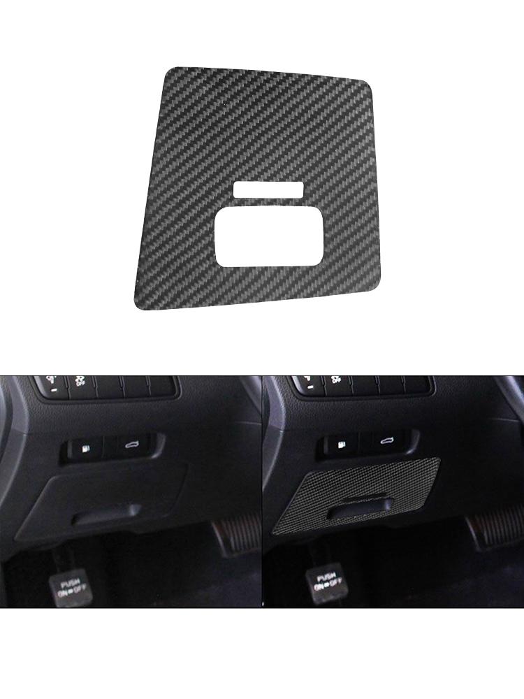 For Kia Cadenza 2014-2016 Auto Styling Accessories Car Interior Decoration Protection Carbon Fiber Sticker