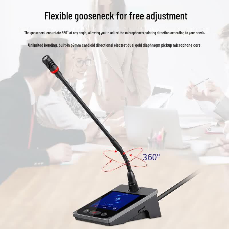 Weishu LDS-710 Wired Digital Conference Gooseneck Microphone System (CN version)