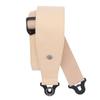 D'Addario Comfort Leather Auto Lock Guitar Strap with Strap Lock, Tan, 30BAL01