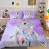 Duvet Cover King Bedding Set Dreamcatcher Cute Bedspreeds Adults Teen Single Size Polyester Bedding Cover Suit