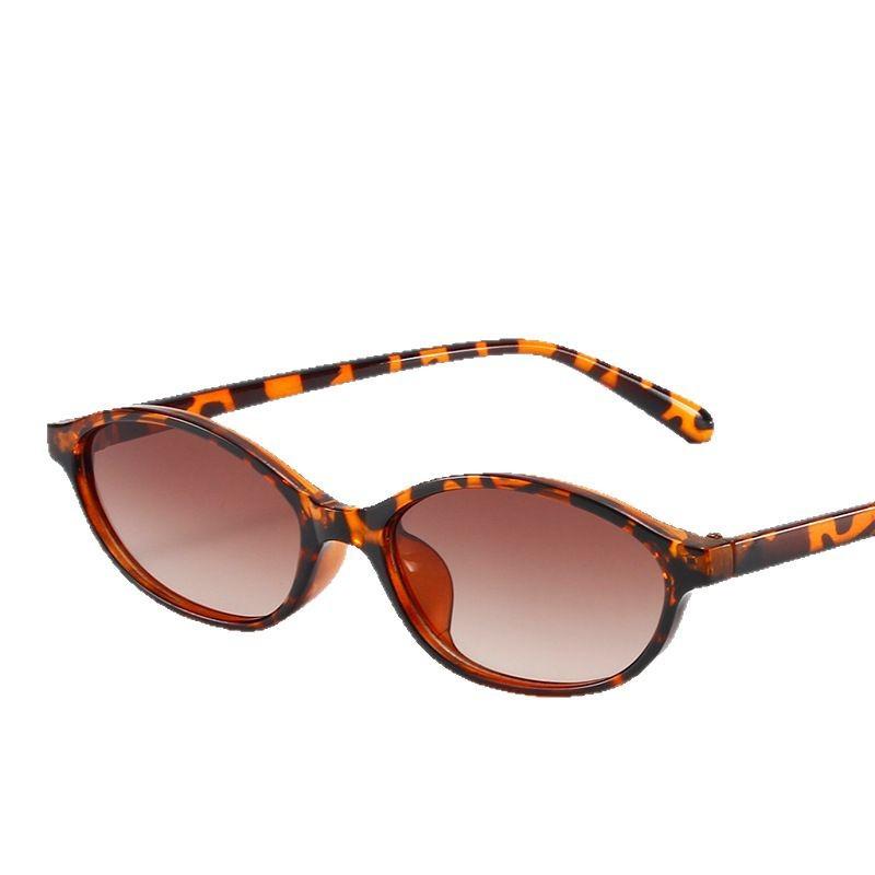 Солнцезащитные очки в овальной оправе British Retro Small Frame Sunglasses Sunglasses Sunglasses Sunglasses