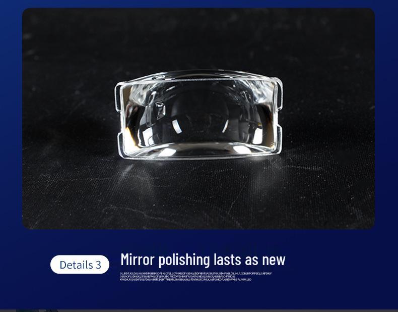 BYD Car Headlight Lens: Convex LED High-Transmission Glass Lampshade