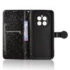 For Honor Magic7 5G Wallet Case Dot Pattern Imprint PU Leather Phone Cover