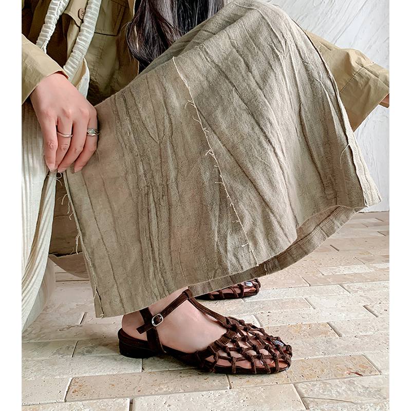 Krazing Pot Летние туфли-лодочки Flock размера 40 высокого качества, французский шик, толстый низкий каблук, сексуальные женские сандалии с квадратным носком