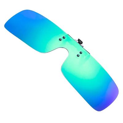 Stomo Поляризованные Ночные Ультрафиолетовые UV400 Идеально подходят для вождения и с сумкой для хранения D. Солнцезащитные очки, Накладные, Откидные, Безободковые, Зрение, Легкие, 6 г,