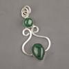 Malachite Pendant, 925 Sterling Silver Pendant Jewelry. Gift For Women Handmade Pendant Gemstone Jewelry