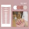24Pcs Full Cover Long Ballet False Nails Detachable Press-on Nails Solid Color Fake Nails  Women