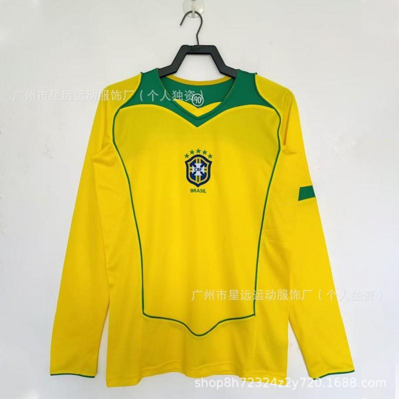 98 Brazil Retro Football Jersey Short Long Sleeve National Team World Cup Soccer Shirt Men Women Sports