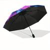1pc Soot Sprites Fantasy Forest Auto Open/Close Cute Umbrella, Portable Folding Umbrella for Travel, Themed Events, It is suitable as a gift for vario