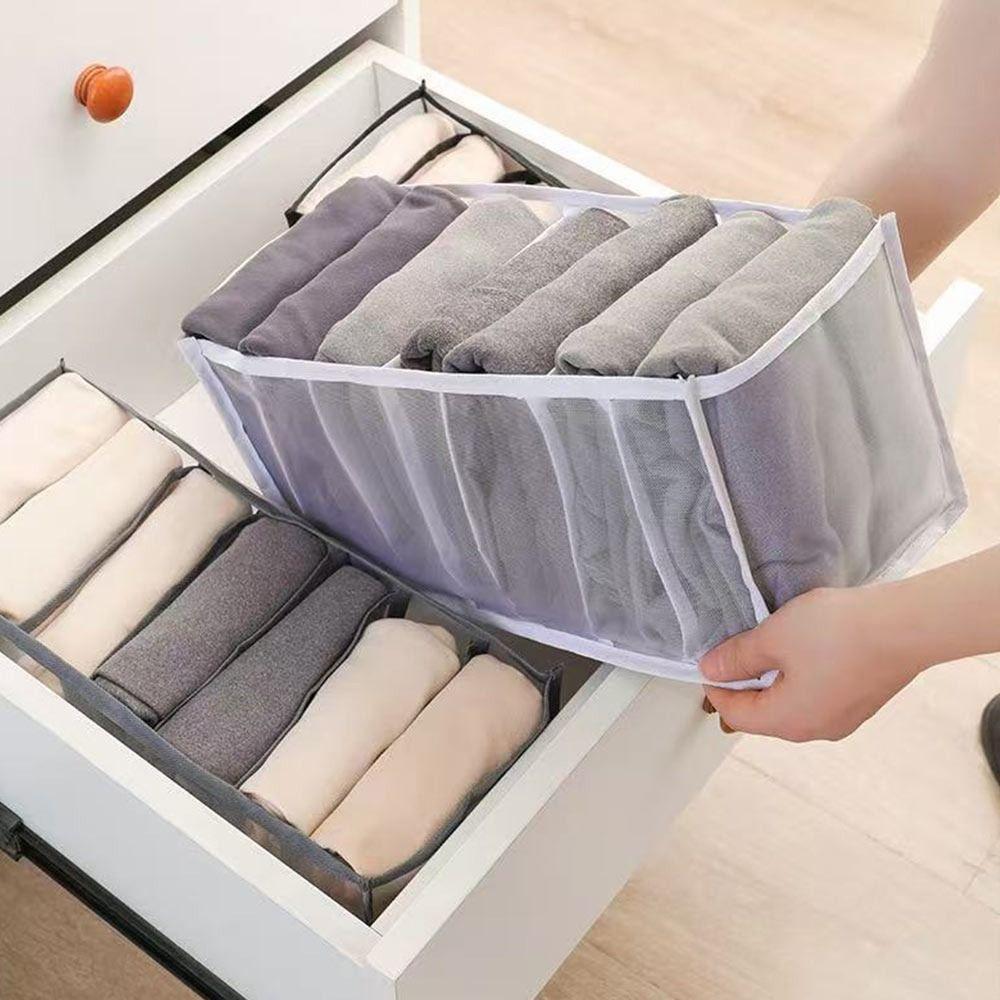 Foldable Socks Storage Box Multifunction Drawers Clothes Organizer  Bedroom Storage