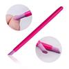 Nail Art Cuticle Plastic Handle Scrubs Stone Dead Skin Brushes Manicure Gift Nail Art Tools