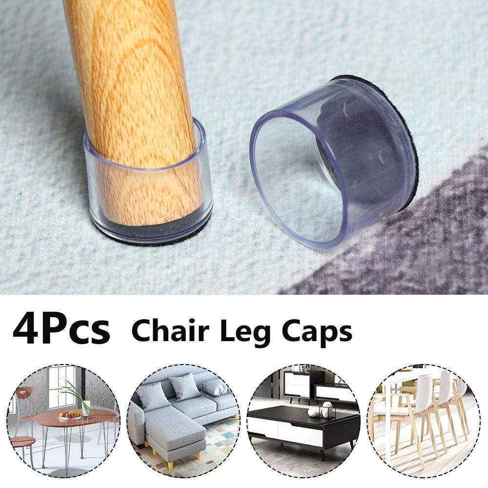 Table Socks Floor Protectors Furniture Feet Silicone Pads Chair Leg Caps Non-Slip Covers