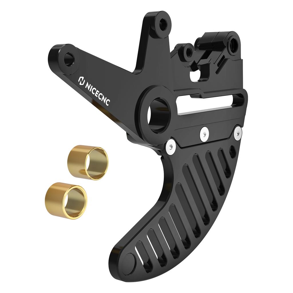 For KTM EXC 300 EXC-F 350 SX 125 SX-F 450 2004-2025 Dual Calipers Bracket Brake Disc Guard For GasGas EC300 For Husqvarna TE300