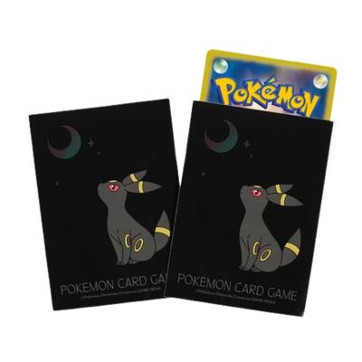Оригинальный Pokémon Center Защита для колоды Pokémon Card Game Полипропилен (PP) Премиальный Глянец Лунный Свет и Умбреон