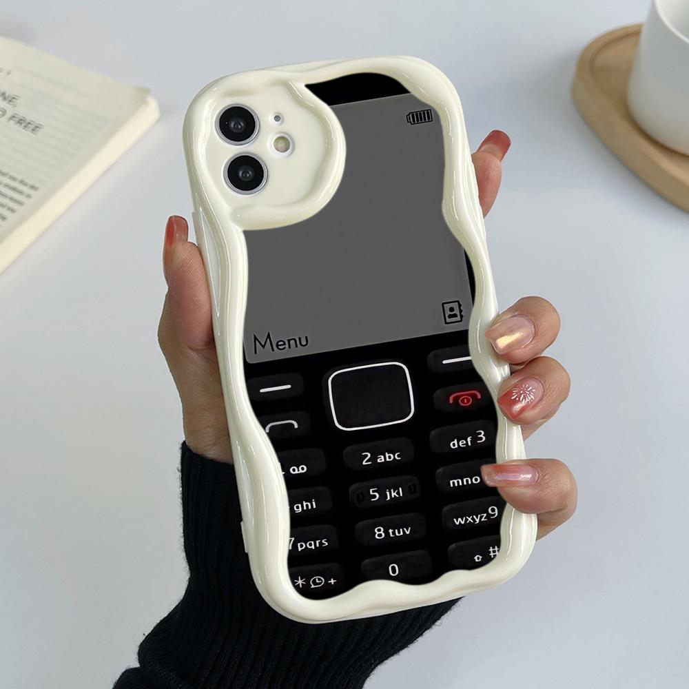 Ae95 Ретро дизайн телефона Художественные защитные чехлы для телефонов для Samsung S23 S24 Ultra A55 A14 A25 A13 Infinix Hot 40 Pro Tecno Spark 20C Wave Задняя крышка из ТПУ