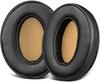 SOULWIT Lambskin Ear Pads For Sennheiser Momentum Headset Replacement Pads Noise Isolation Ear Cushions Thick Headphone Earmuffs Bright Black 2.0