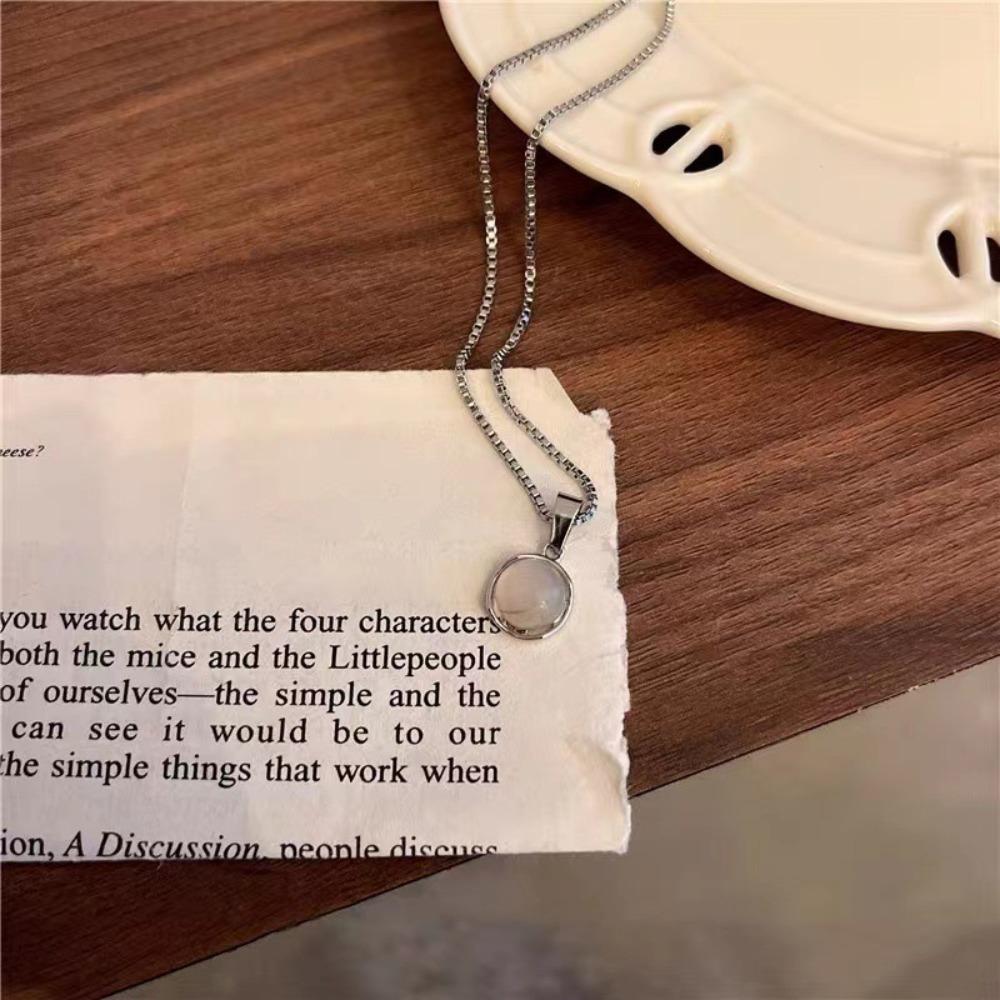 Высококачественная легкая роскошная цепочка на ключицу, элегантное простое ожерелье с подвеской из кристаллов