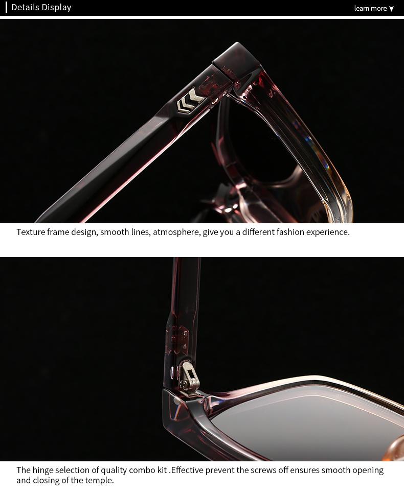 Trendy Sunglasses With Studs European And American Street Style Instagram Influencer Model Square Sunglasses3616