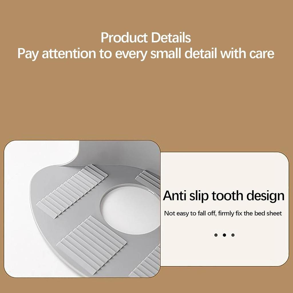 4Pcs Bed Corner Sheet Grippers Straps Heavy Duty Mattress Straps, Non-Slip Sheet Holders Secure Bed Sheets