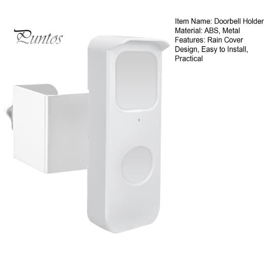 Крепление для дверного звонка, противоугонное крепление для видеокамеры, чехол от дождя, простая установка, кронштейн для дверного звонка