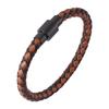 New Men Jewelry Genuine Leather Round Mix Braided Bracelets Fashion Making Couple Friendship Bangles WristBand Gift
