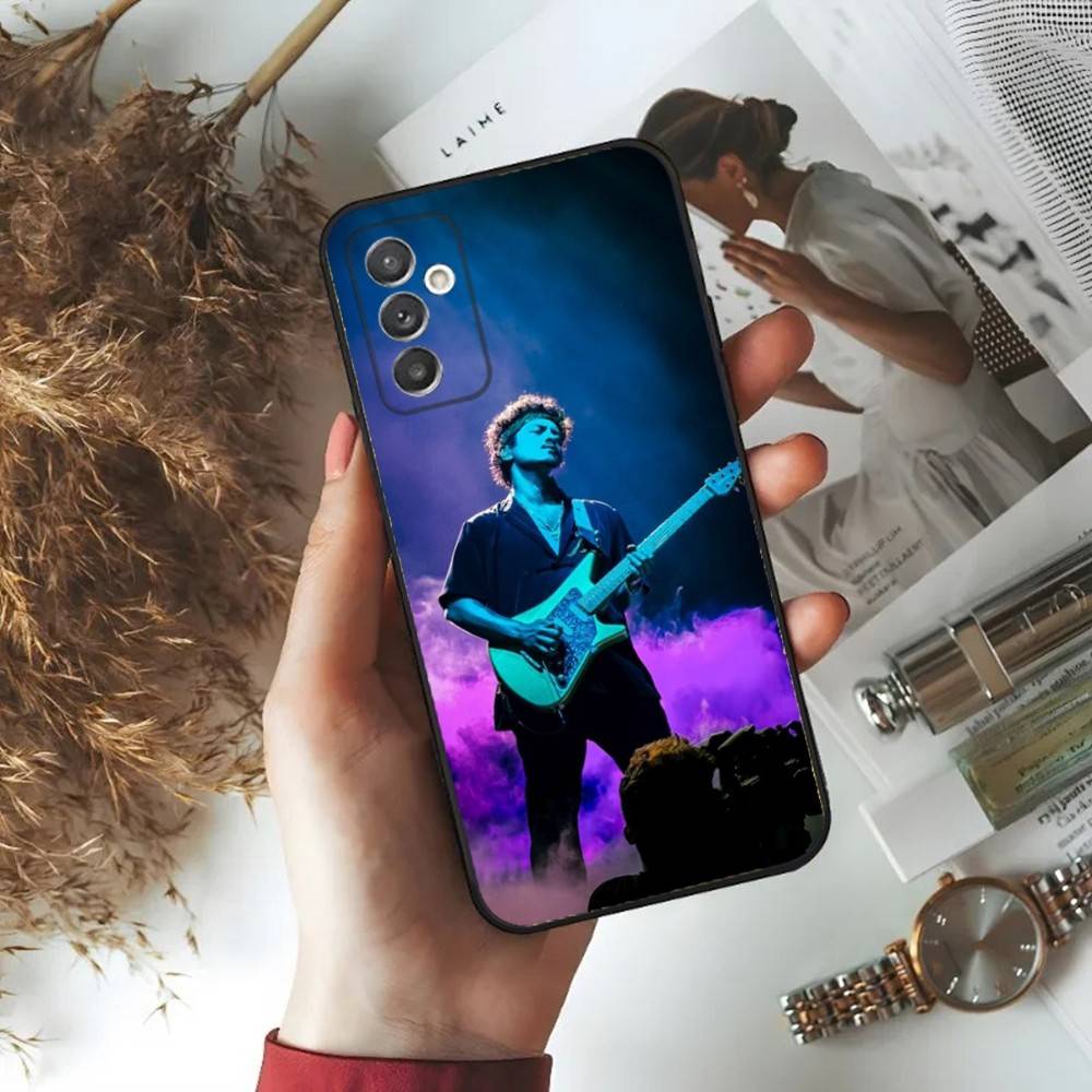 Чехол для телефона Bruno Mars для Samsung S24,23,22,30,21,10,9,Ultra,Plus,Lite,FE,5G Черный Мягкий Чехол