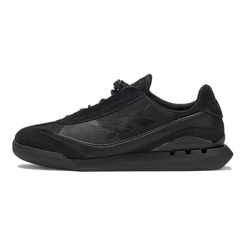 ONITSUKA TIGER SP Textile, Коровья кожа Нескользящие Устойчивые к истиранию Низкие Повседневная обувь Унисекс Черный 1183C229-001