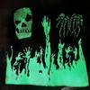 Halloween Glowing Comics Character Costume Light Up Scary Halloween Party Cosplay Costume for Kids