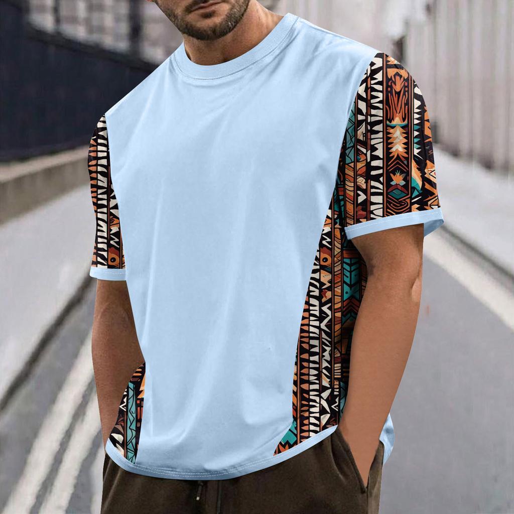 Мужские футболки с графическим принтом, уличная повседневная одежда с короткими рукавами и принтом