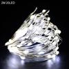 2М 20 светодиодов Светодиодная гирлянда «Санта Клаус Снежинка» Рождественское украшение для дома Украшение для елки 2025 Навидад Детский подарок Новый год