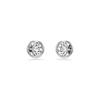 Imber Rhodium Stud Earrings 5696073