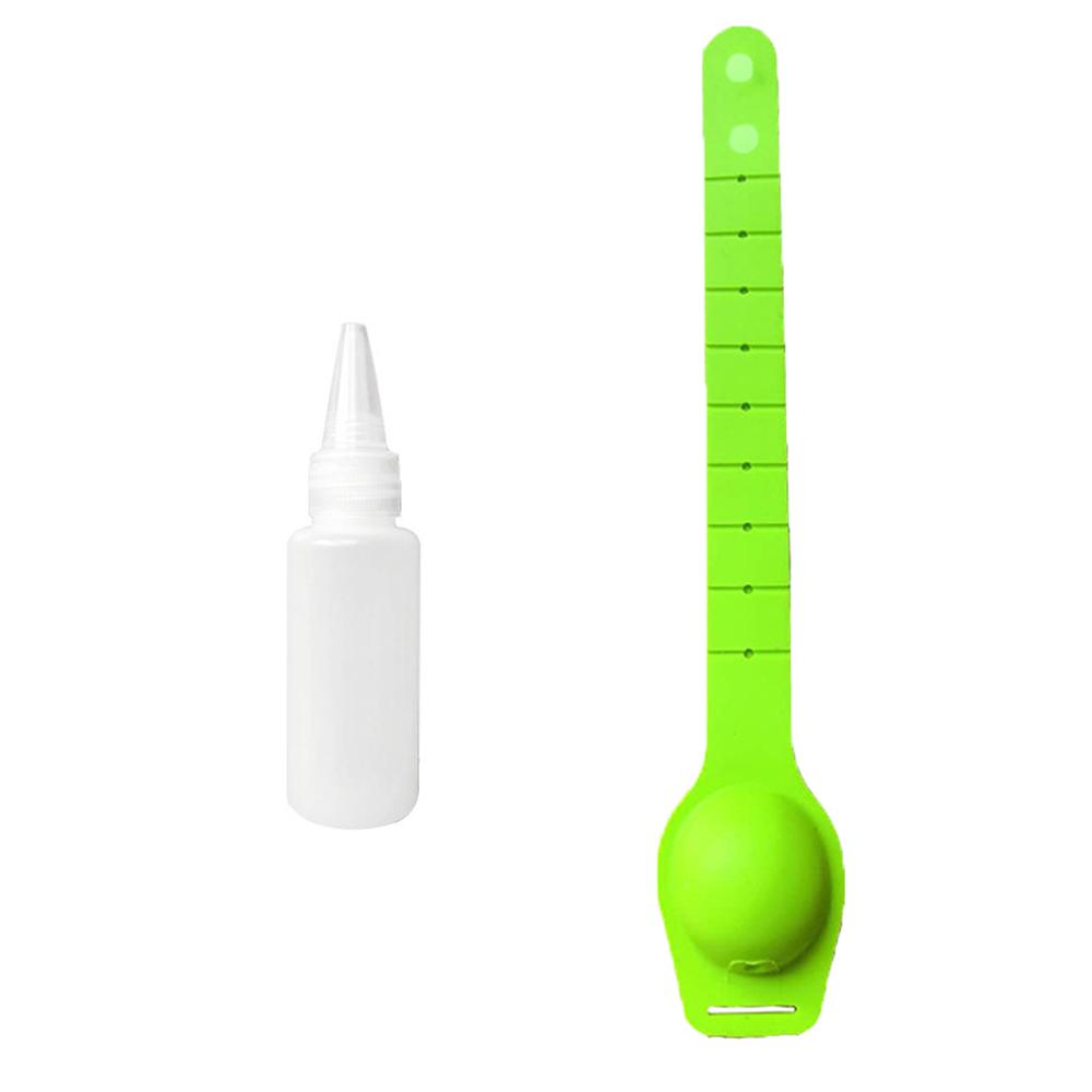 Портативный силиконовый браслет-мыльница, браслет-дозатор для рук, бутылочка для выдавливания