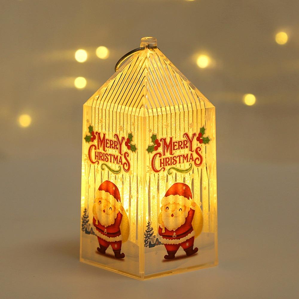 Handheld LED Lights Christmas Lantern Tabletop Decor Light Decoration Light  Christmas Decorated
