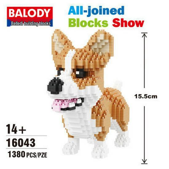 BeleDi Micro Building Blocks: Educational Pet Model Toy for Kids