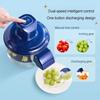 Electric Grape Peeler Machine 50W Auto Fruit Skin Remover For Home Bubble Tea Shop 1300mAh Rechargeable Peeler