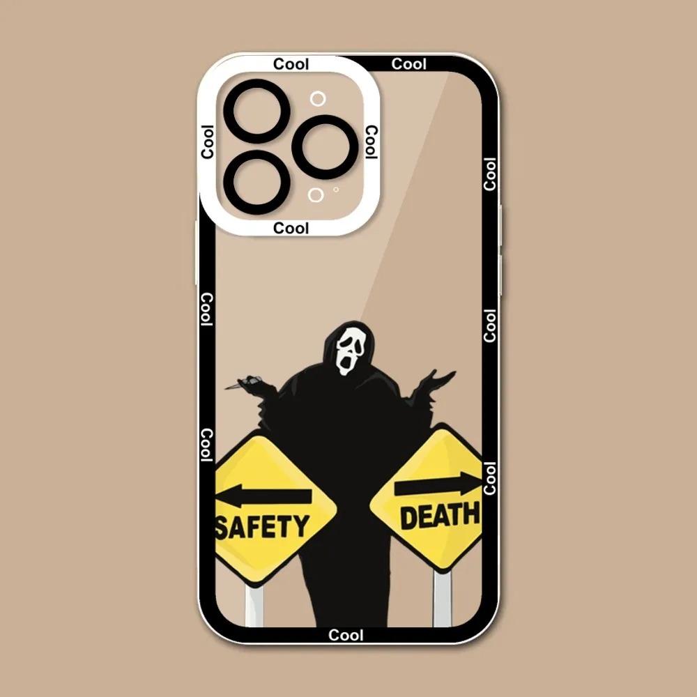 Чехол для телефона Ghostface Scream для iPhone 16 15 14 13 12 11 Pro Max XS X XR 7 8 SE Funda