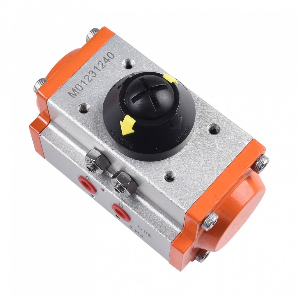 Double Acting Corner Pneumatic Actuator For Ball Valves GT52