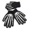Knitting Gloves Skeleton Head Luminous Half Finger Full Fingers Print Warm Breathable Men Women Fitness Glove Cycling Equipment