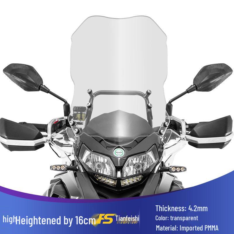 Аксессуар: Повышенное ветровое стекло для Benelli Jinpeng TRK502/502X