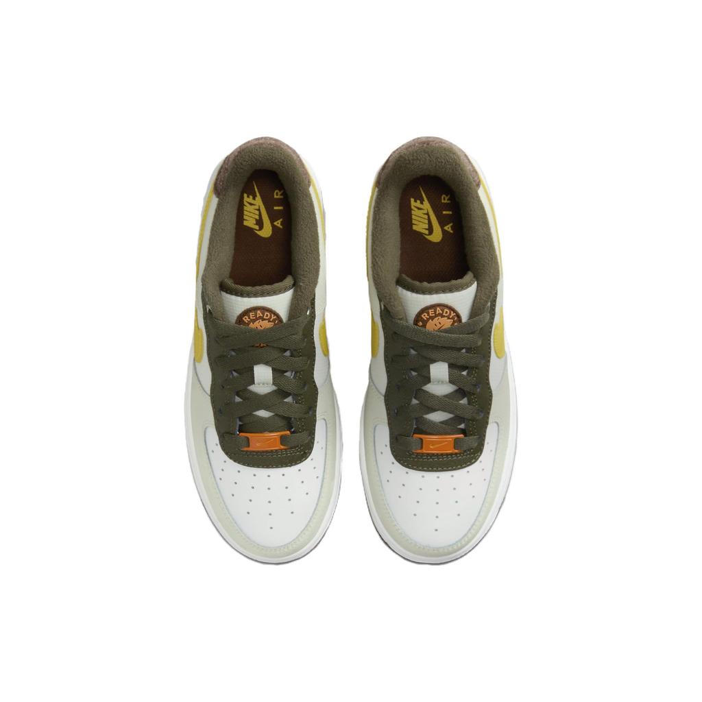 Nike Air Force 1 Low GS Готовы, играйте! Детские кроссовки кремовые FV3647-171