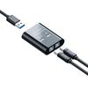 USB-коммутатор для принтера, 2 порта, Переключатель для печати, Разветвитель кабеля 2 входа 1 выход для совместного использования принтера двумя компьютерами, USB-адаптер