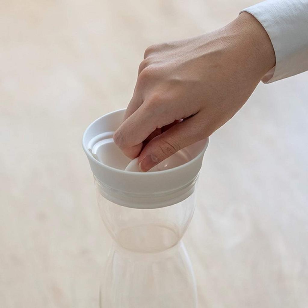 HARIO Water Thermo Color Made in Jug, Blue, 1,000ml Capacity, Japan, WJT-10-BU