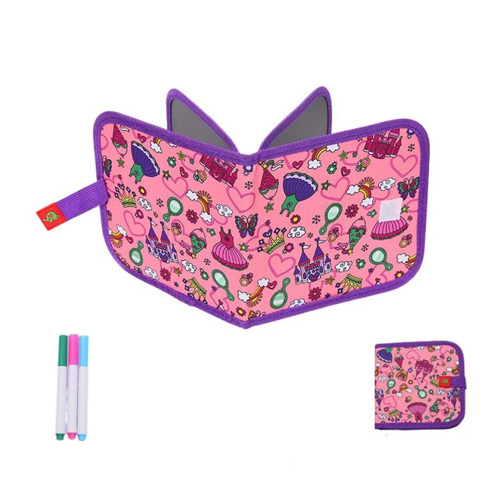 6 страниц Детская доска для рисования Раскраска Граффити Доска для рисования Обучающая игрушка