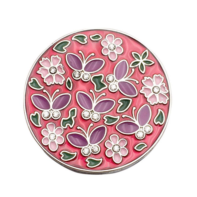 Складная сумка, сумка, кошелек, сумка в форме цветка, металлическая сумка, настольная вешалка, держатель