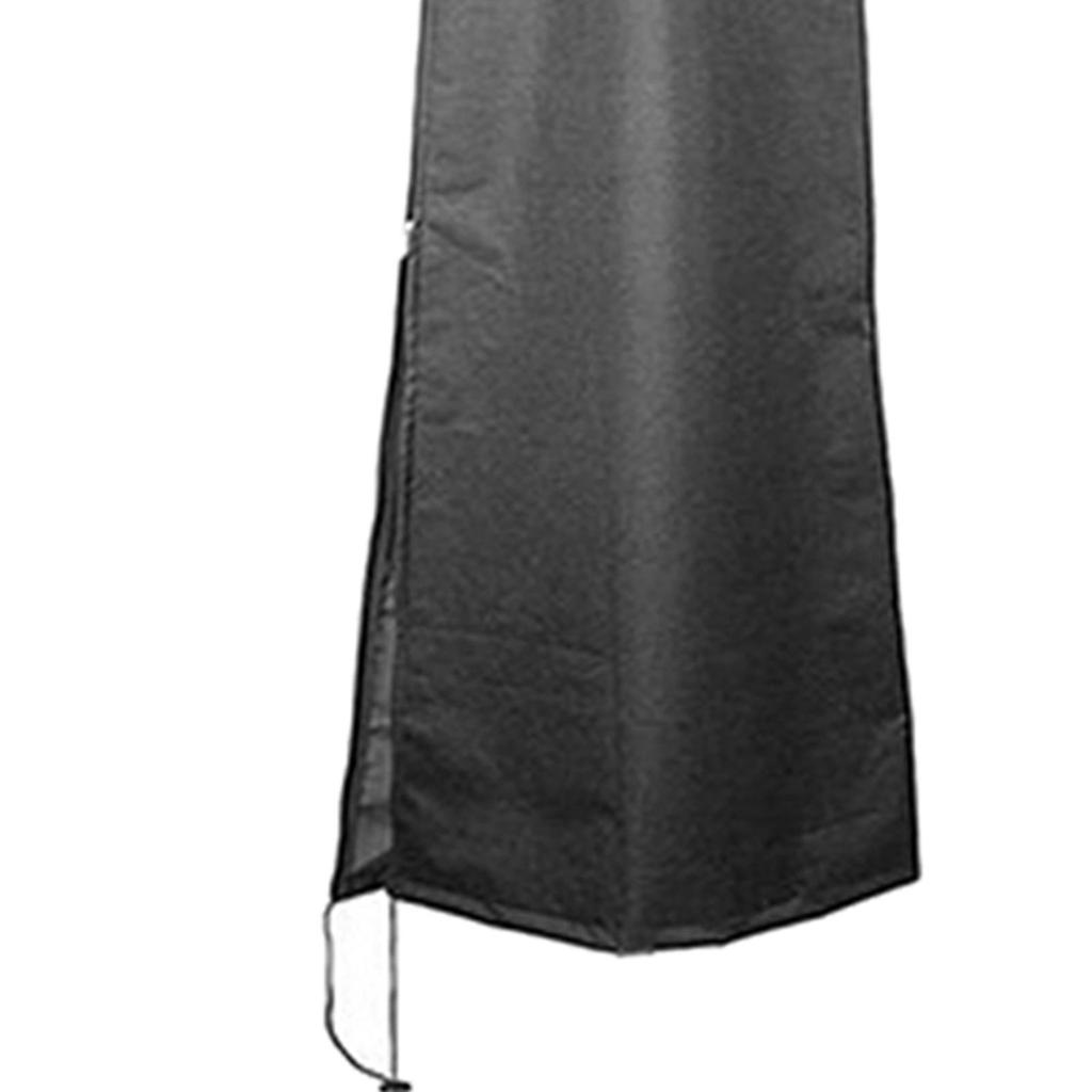 Чехол для уличного зонта для патио с молнией, Чехол для офсетного зонта от дождя, ветра и пыли