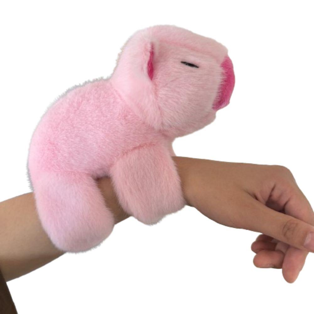 Серия браслетов с капибарой-грызуном, имитация капибары, плюшевый браслет на запястье, рождественская игрушка